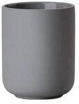 Zone Denmark Zahnputzbecher Denmark Ume Zahnb&uuml;rstenbecher grey 8,3 cm,