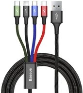 Baseus Kabel USB Kabel 4in1 iPhone / 2x USB Typ C / Micro USB Kabel 3.5A USB-Kabel