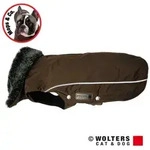 Wolters Hundemantel Winterjacke Amundsen f&uuml;r Mops & Co. kastanie 34 cm /