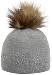 Eisb&auml;r Bommelm&uuml;tze (1-St) Strickm&uuml;tze mit Futter, Made in the EU