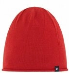 Eisb&auml;r Beanie Merinowolle Oversize Pulse rot Herren