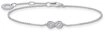 THOMAS SABO Armband Infinity/Unendlichkeitsschleife, mit Zirkonia (synth)