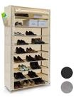 relaxdays Schuhschrank VALENTIN hoch Beige