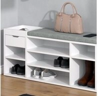 Vicco Schuhbank Eleon, Wei&szlig;, 101 x 45 cm (1-St)