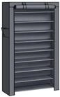 SONGMICS Schuhregal 10 Ebenen, Schuhschrank, Schuh-Organizer, f&uuml;r High Heels,