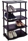 Michelino Schuhregal Schuhregal f&uuml;r 10 Paar Schuhe, St&uuml;ck 1-tlg., Platzsparend