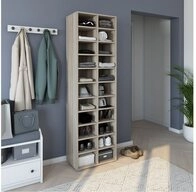 Vicco Schuhregal Paris, Sonoma, 52.4 x 183 cm 22 F&auml;cher, 1-tlg.