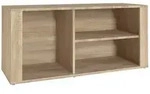vidaXL Schuhregal, Schuhschrank Sonoma-Eiche 100x35x45 cm Holzwerkstoff