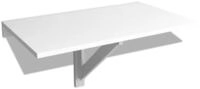 vidaXL Schreibtisch NA Schreibtisch mit Schublade und Schrank Wei&szlig; 100x40x73 cm