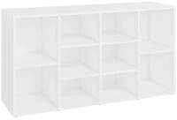 vidaXL Schuhschrank NA Schuhregal Schuhschrank Flurschrank Schuhbank Wei&szlig;
