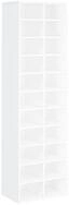 vidaXL Schuhschrank NA Schuhschrank Wei&szlig; 54x34x183 cm Spanplatte