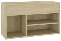 vidaXL Schuhschrank 80 x 30 x 45 cm Schuhregal Schuhschrank Flurschrank...