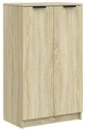 vidaXL Schuhschrank NA Schuhschrank Sonoma Eiche 59x35x100 cm Spanplatte