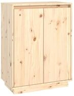 vidaXL Schuhschrank NA Schuhschrank 60x35x80 cm Massivholz Kiefer