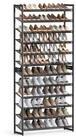 SONGMICS Schuhregal 12 Ebenen, Schuh-Organizer, f&uuml;r 48-60 Paar Schuhe,...