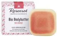 Rosenrot K&ouml;rperbutter Feste Bodybutter - Wildrose 70g