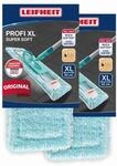 Leifheit Wischbezug Profi XL super soft 2er Set Wischbezug (Kunstfaser, 16.0x48.0 cm,