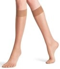 FALKE Feinkniestr&uuml;mpfe Seidenglatt Kniestr&uuml;mpfe transparent & gl&auml;nzend (1-Paar)