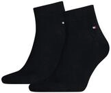 Tommy Hilfiger Kurzsocken TH MEN QUARTER (2 Paar) weicher, elastischer Rippenbund,