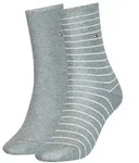 Tommy Hilfiger Socken TH WOMEN SOCK 2P SMALL STRIPE (2-Paar, 2 Paar) mit...