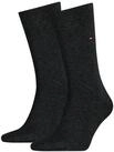 Tommy Hilfiger Socken TH MEN SOCK CLASSIC 2P (2 Paar) Mit eingestricktem Flag-Logo