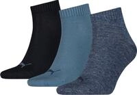 PUMA Funktionssocken PUMA UNISEX QUARTER PLAIN 3P