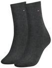Tommy Hilfiger Socken TH WOMEN SOCK CASUAL 2P (2-Paar, 2 Paar) mit flacher...
