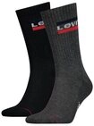 Levi's&reg; Socken LEVIS REGULAR CUT SPRTWR LOGO 2P (Packung, 2-Paar, 2er Pack) mit