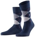 Burlington Socken Preston Einheitsgr&ouml;&szlig;e 40-46, Argyle-Muster, weiche Haptik