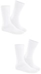 Hudson Socken ONLY 2-PACK (2er Pack) Komfortbund mit weitem Fu&szlig;ausschnitt