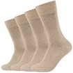 Camano Socken ca-soft (4 Paar) mit verst&auml;rktem Fersen- und Zehenbereich