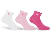 Fila Kurzsocken UNISEX QUARTER PLAIN SOCKS (3-Paar) mit eingestrickem Logo