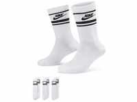 Nike Sportswear Freizeitsocken Essential Crew Stripe Socken 3er Pack default