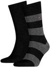 Tommy Hilfiger Socken TH MEN RUGBY SOCK 2P (2-Paar, 2 Paar) mit