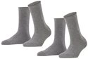 FALKE Socken Happy 2-Pack Socken (2-Paar) Set aus 2 Paar Baumwollstr&uuml;mpfen