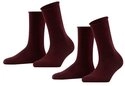 FALKE Socken Happy 2-Pack Socken (2-Paar) Set aus 2 Paar Baumwollstr&uuml;mpfen