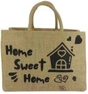 Domelo Einkaufskorb Jute, Vegan Einkaufstasche, Korbtasche, Shopping bag, Boden