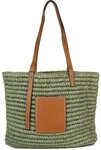 styleBREAKER Korbtasche Korbflecht Schultertasche - Basttasche (1-tlg)