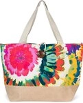 styleBREAKER Strandtasche Strandtasche mit Blumen Muster (1-tlg)