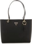 Guess Shopper Medium Shopper Noelle Schultertasche Schwarz, wasserabweisend