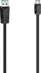 Hama USB-C-Kabel USB-C-Stecker USB-A-Stecker USB 3.2 Gen1 5 Gbit/s 0,25m USB-Kabel,