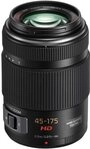Panasonic Lumix G Vario PZ 45-175mm 1:4-5,6 ASPH. schwarz Objektiv