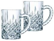 Nachtmann Bierglas Noblesse Bierkr&uuml;ge 0,5 Liter 2er Set, 2-tlg., Glas