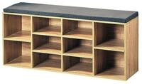 HTI-Line Schuhbank Schuhbank Katja (St&uuml;ck, 1-St., 1 Schuhbank mit Kissenauflage),