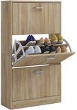 VCM - my home Schuhschrank Sipos L mit 3 Schuhklappen, f&uuml;r ca. 18 Paar Schuhe