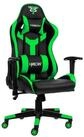 Hyrican Gaming-Stuhl "Striker Copilot" schwarz/gr&uuml;n, Kunstleder, ergonomischer