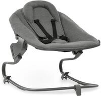 Hauck Babywippe Alpha Bouncer Premium, Dark Grey, f&uuml;r Neugeborene mit Wippgestell,