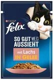 Felix So gut wie es aussieht Lachs 85 g, Nassfutter f&uuml;r: Katze