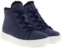 Ecco Street Tray Mid GTX Boot (Nubukleder, wasserdicht) skyblau Kinder Winterstiefel
