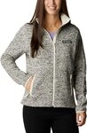Columbia Rollkragenpullover W Sweater Weather Full Zip Chalk